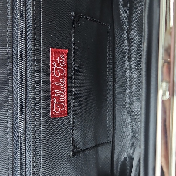 Tallula Tate 3 in 1 Floral Colorful Bag Clutch Kisslock Silver Hardware - Picture 5 of 10